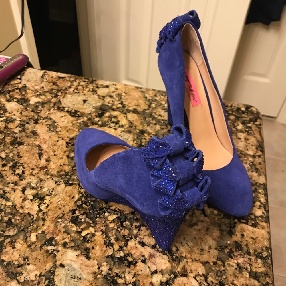 I have a pair of Betsey Johnson platforms
